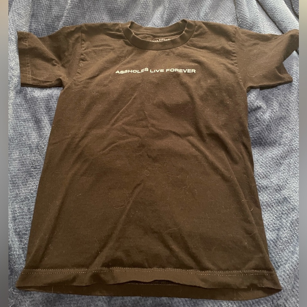 Black A**holes Live Forever Graphic Tee